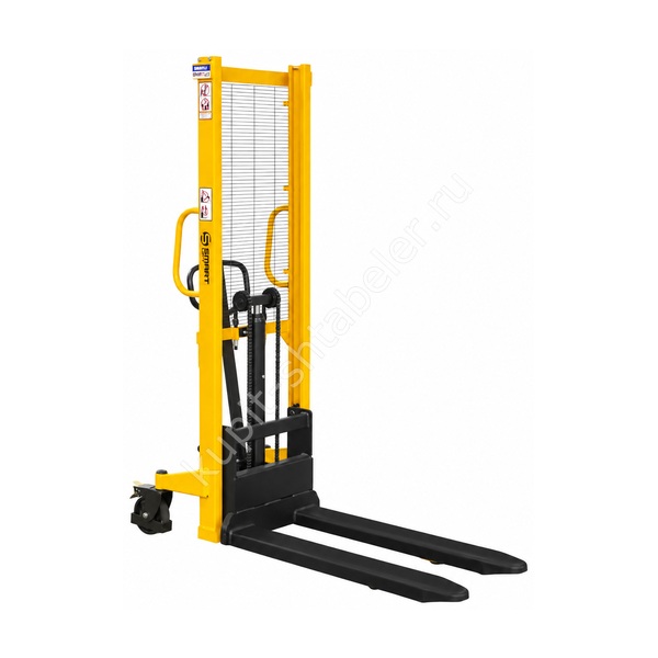 Ручной гидравлический штабелер SMARTLIFT SDA 1516 (грузоподъёмность 1500 кг; 1,6 м; фиксированные вилы)