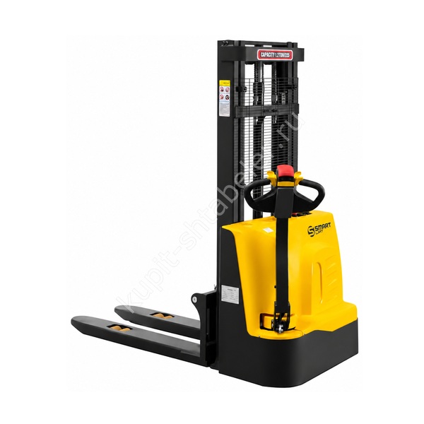 Сопровождаемый штабелер электрический самоходный SMARTLIFT CDD12A (грузоподъёмность 1200 кг; 2,5 м; 24В / 85Ач)