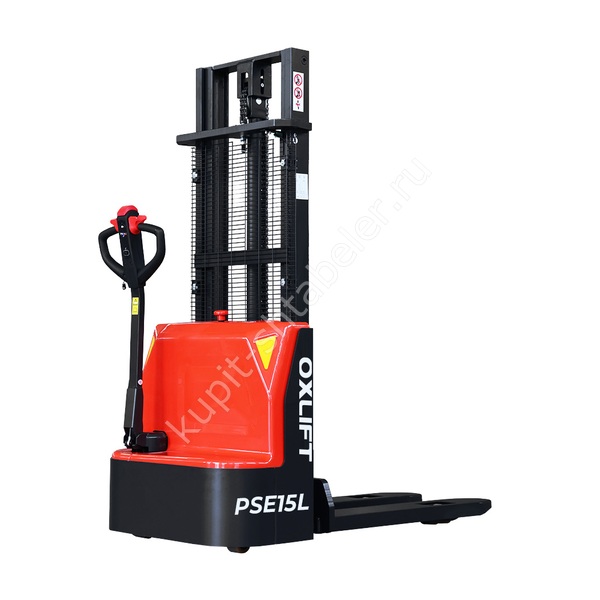 Самоходный штабелёр OXLIFT PSE15L, 1500 кг, подъём 2600 мм