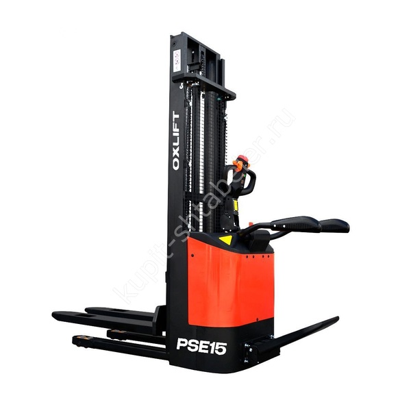 Самоходный штабелёр OXLIFT PSE15, 1500 кг, подъём 3600 мм, арт. 799591