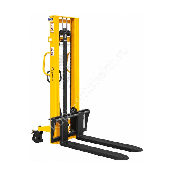 Ручной гидравлический штабелер SMARTLIFT SDJ 1030 (грузоподъёмность 1000 кг; 3 м; вилы 310-830 мм)