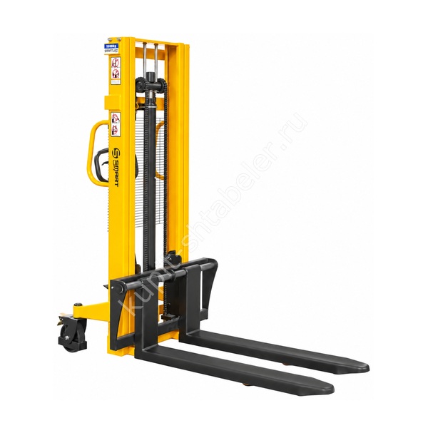 Ручной гидравлический штабелер SMARTLIFT SDA 1025 (грузоподъёмность 1000 кг; 2,5 м; вилы 300-850 мм)