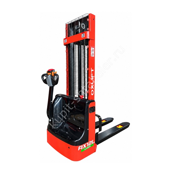 Самоходный штабелёр OXLIFT AX12L, 1200 кг, подъём 3500 мм