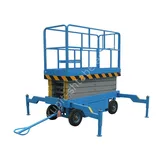 Передвижной ножничный подъёмник TOR SJY-1-8 DC, 1000 кг