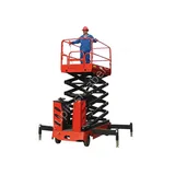 Самоходный ножничный подъёмник TOR SJZ-0,5-9 DC PRO, 500 кг