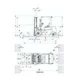 Электрический погрузчик EP FB25 4,8м SS
