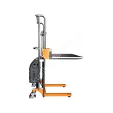 Гидравлический штабелер платформенный с электроподъемом JHLIFT EPS400-1300, г/п 400 кг, в/п 1300 мм